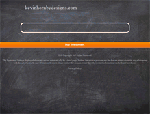 Tablet Screenshot of kevinhornbydesigns.com